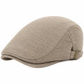 Schiebermütze Einheitsgröße Beige Textil verstellbar für Alltag
