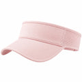 Sonnenvisier Einheitsgröße Rosa Textil mit Mesh für Sport und Freizeit